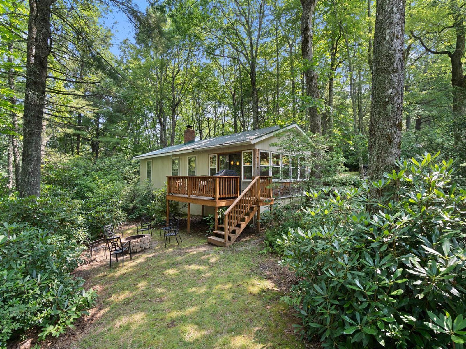 Gingercake Mtn Cottage At Linville Gorge - Wood Burning Fireplace Linville Falls Exteriör bild