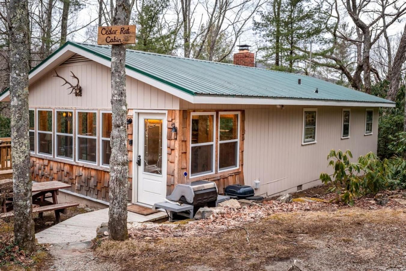 Gingercake Mtn Cottage At Linville Gorge - Wood Burning Fireplace Linville Falls Exteriör bild